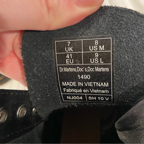 Dr. Martens 1490 10-Eye Boots - Picture 3 of 3